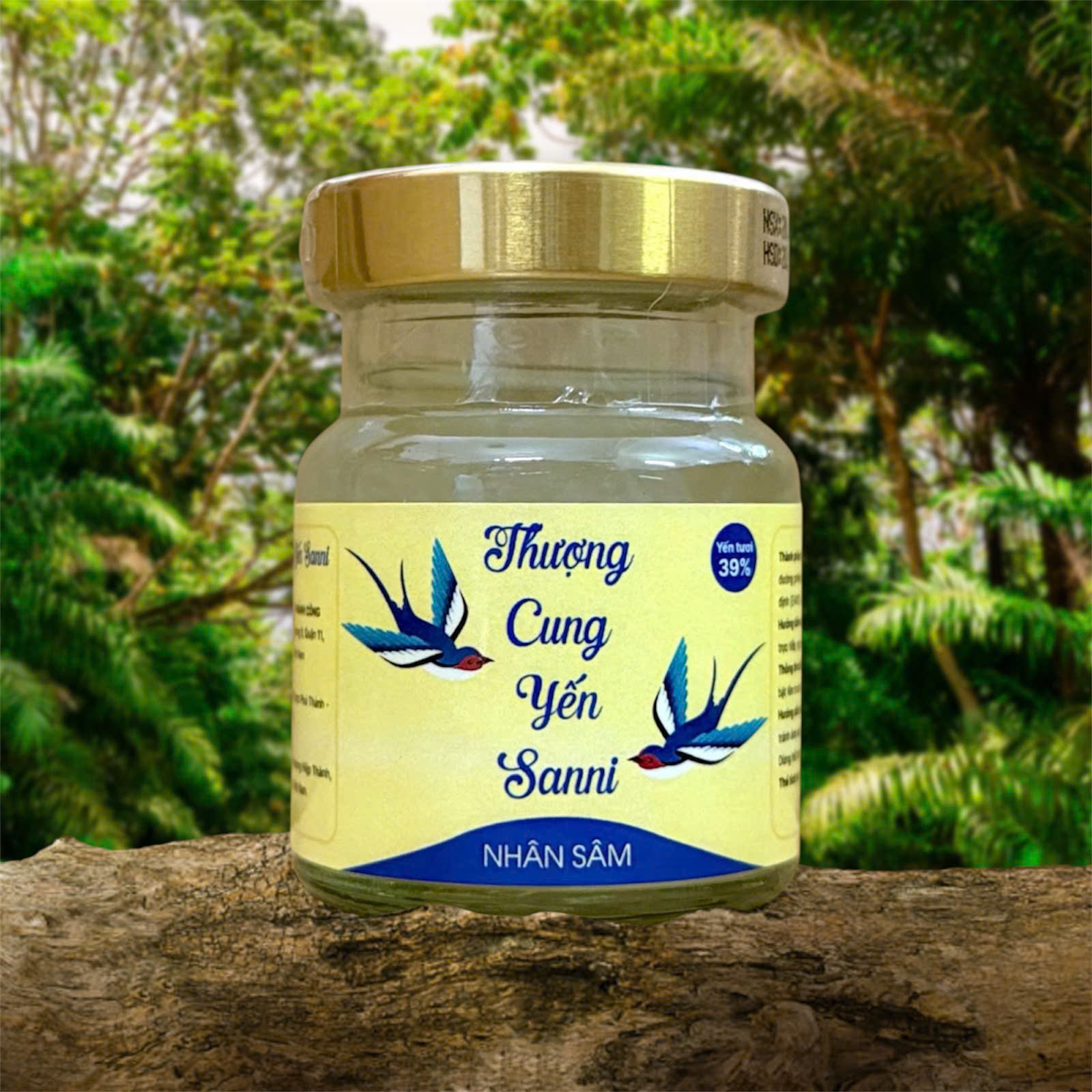 Hũ yến Thượng Cung Yến Sanni 70ml Nhân Sâm